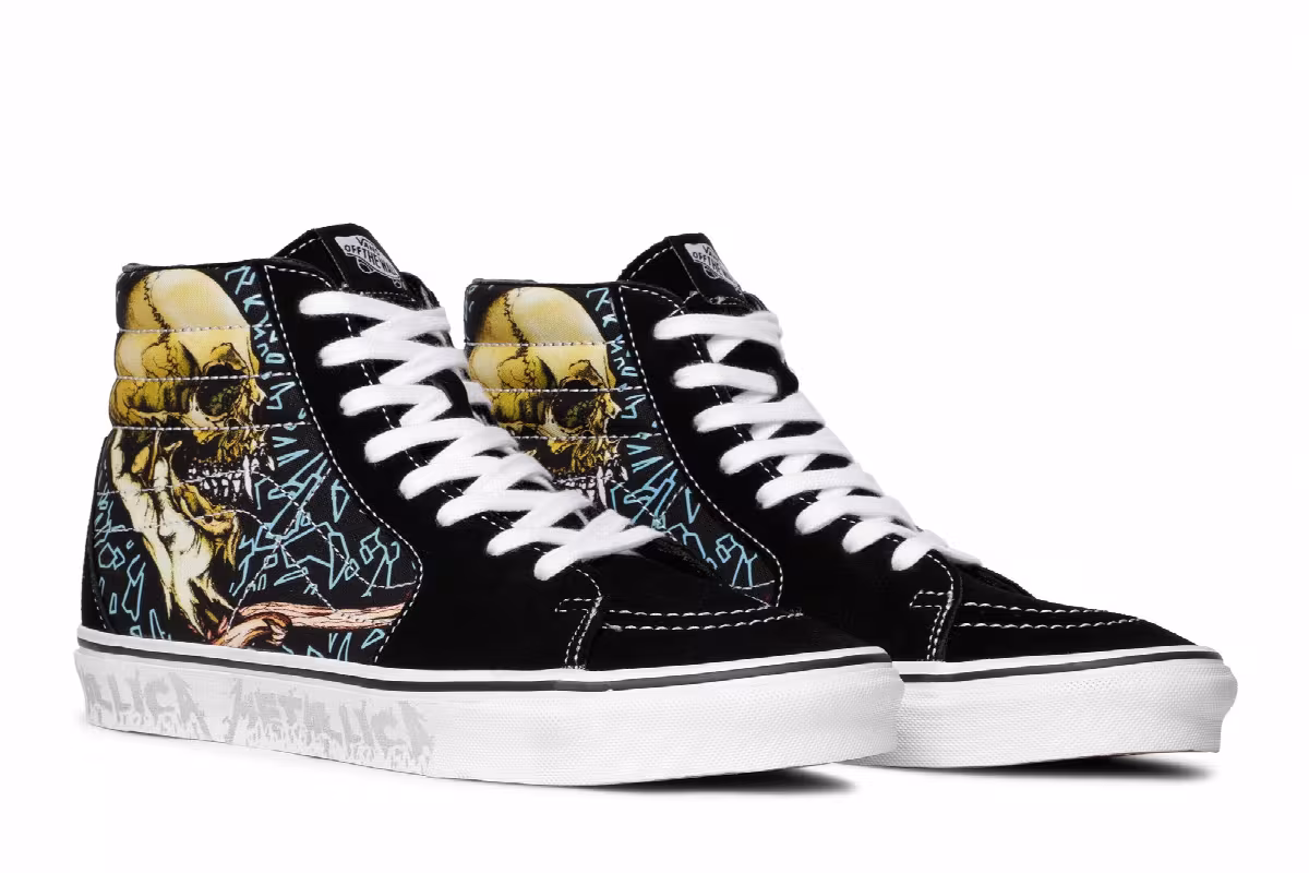 Metallica x Vans Sk8-Hi Pushead, view 9