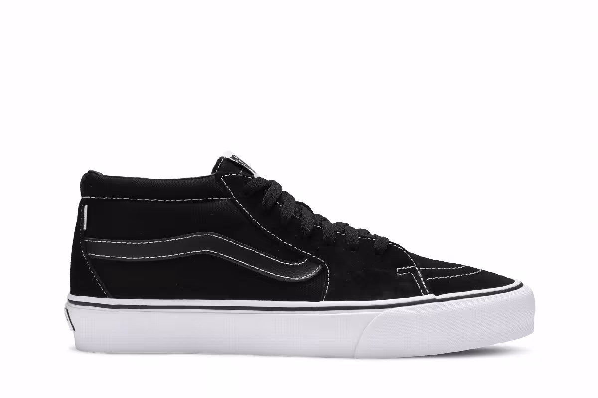 JJJJound x Vans Sk8-Mid VLT LX Black, view 2