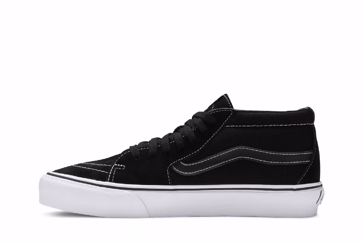 JJJJound x Vans Sk8-Mid VLT LX Black, view 4