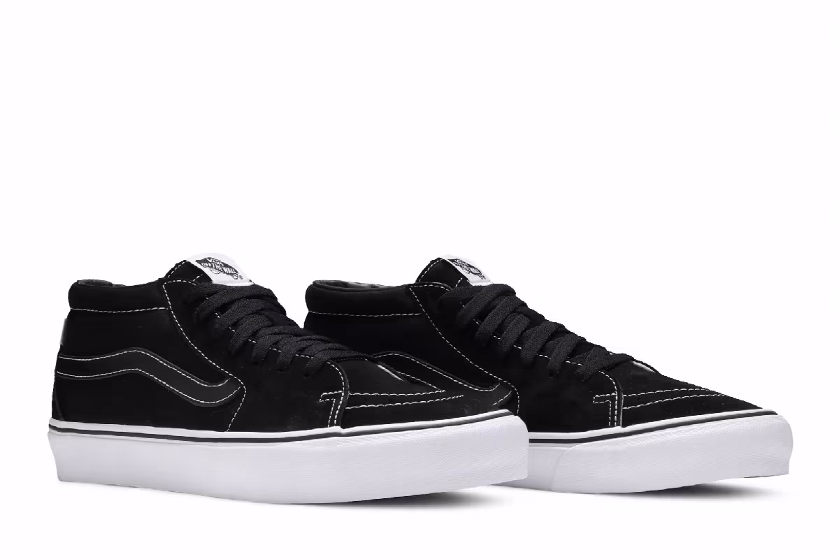 JJJJound x Vans Sk8-Mid VLT LX Black, view 9