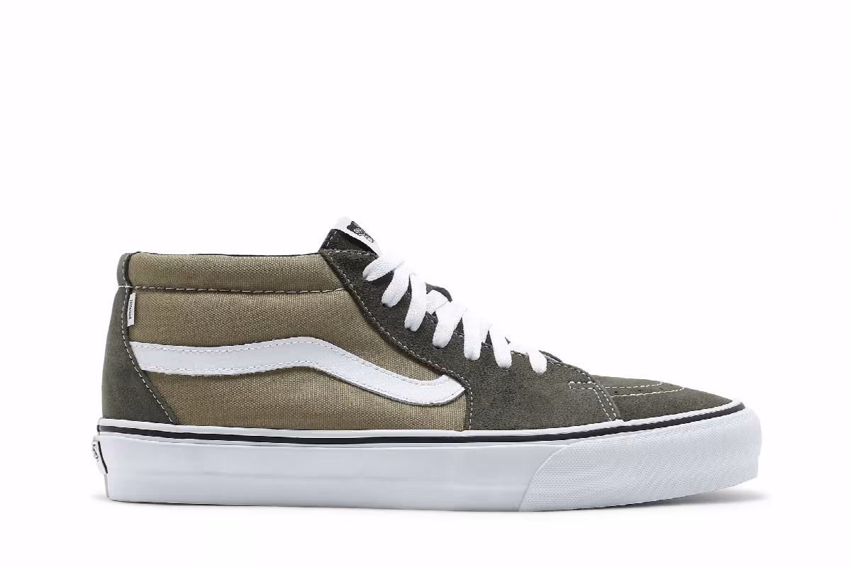 JJJJound x Vans Sk8-Mid VLT LX Green, view 2