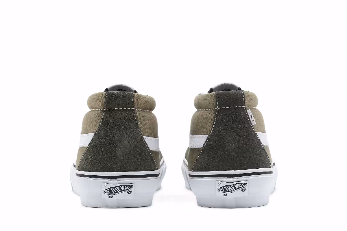 JJJJound x Vans Sk8-Mid VLT LX Green, view 7