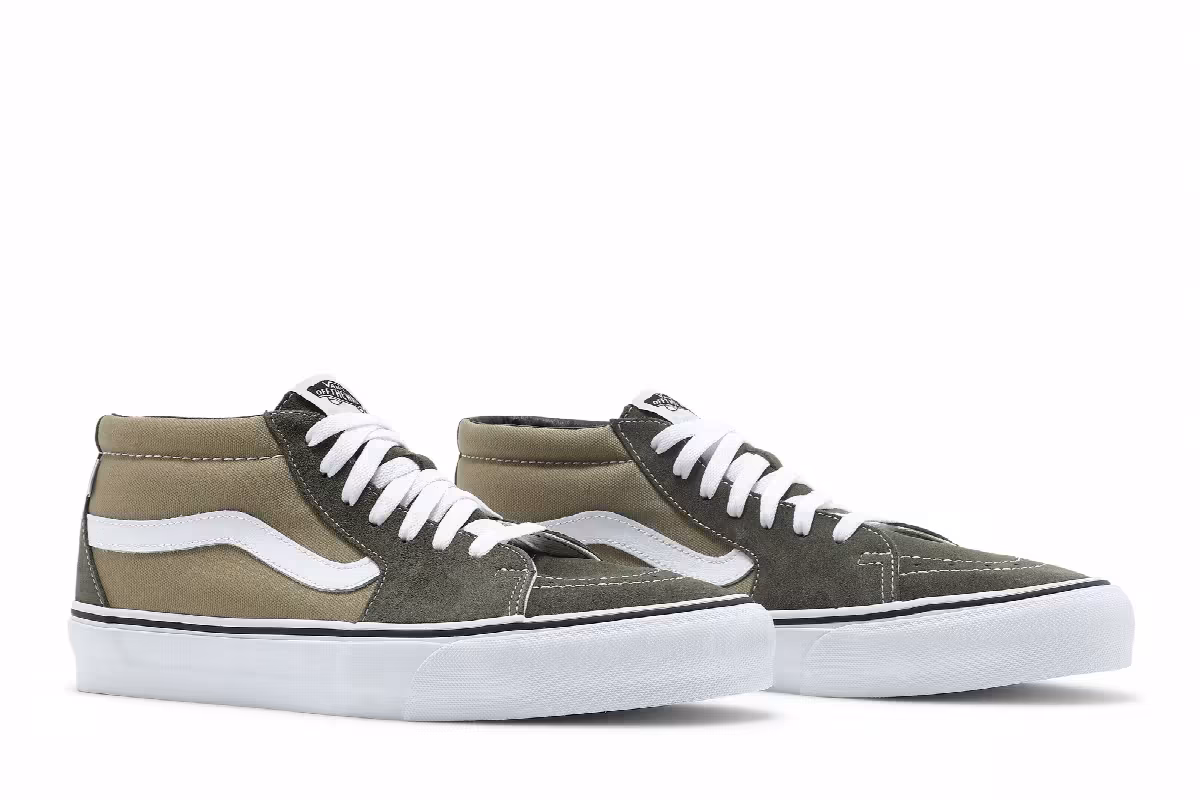 JJJJound x Vans Sk8-Mid VLT LX Green, view 9