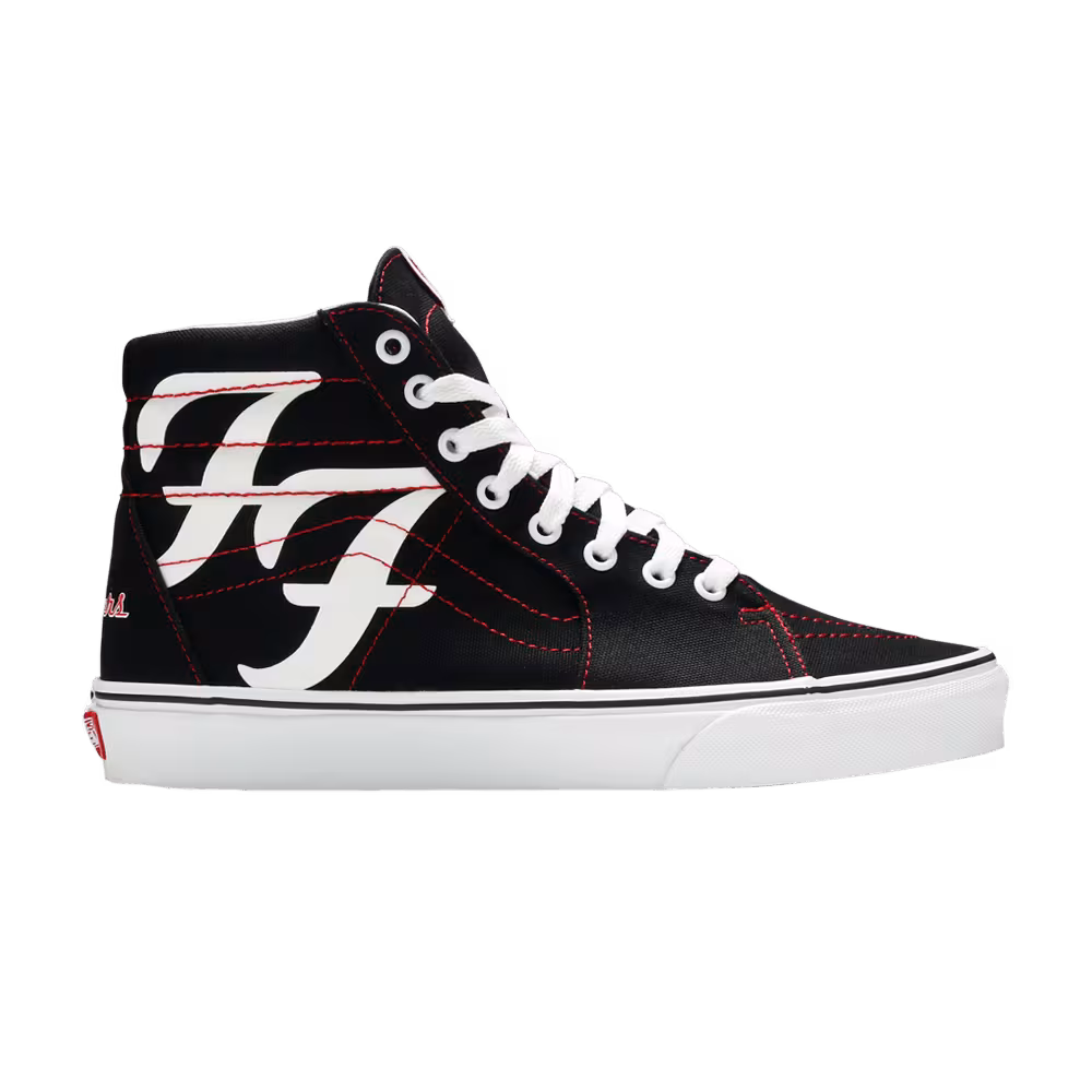 Foo Fighters x Vans Sk8-Hi 25th Anniversary