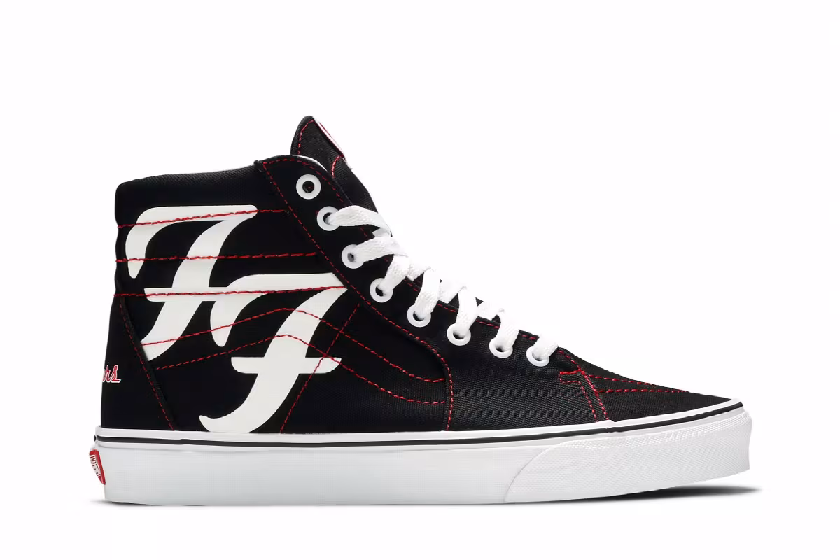 Foo Fighters x Vans Sk8-Hi 25th Anniversary, view 2