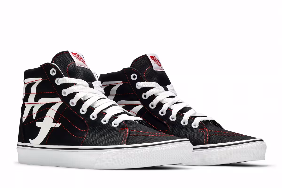 Foo Fighters x Vans Sk8-Hi 25th Anniversary, view 9