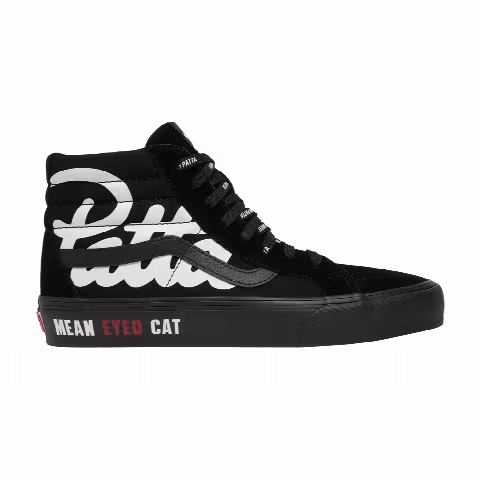 Patta x Vans Vault Sk8-Hi Reissue VLT LX 'Mean Eyed Cat - Black'