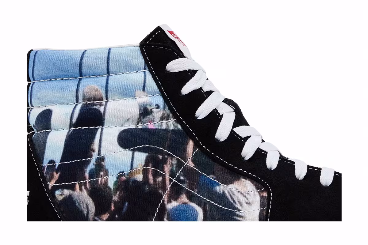 MOCA x Frances Stark x Vans Sk8-Hi Poets on the Pyre III, 2015, view 3