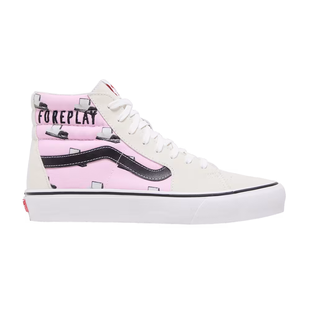 Cali Thornhill Dewitt x Vans Vault Sk8-Hi LX Pink Doomsday Foreplay