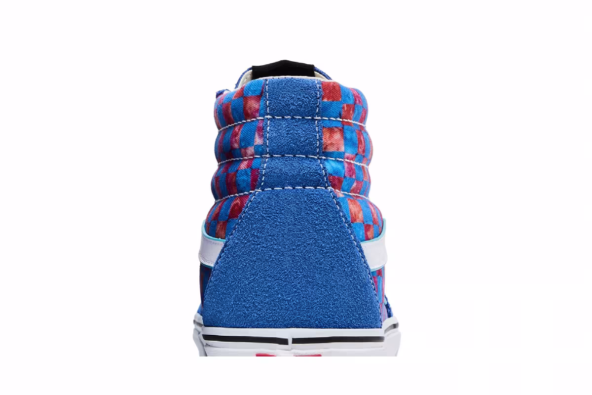 Awake NY x Vans Sk8-Hi Blue Checkerboard, view 8