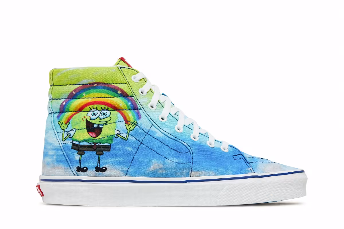 SpongeBob SquarePants x Vans Sk8-Hi 38 DX Imaginaaation, view 2