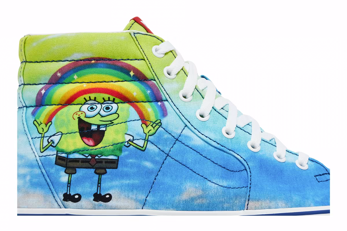 SpongeBob SquarePants x Vans Sk8-Hi 38 DX Imaginaaation, view 3