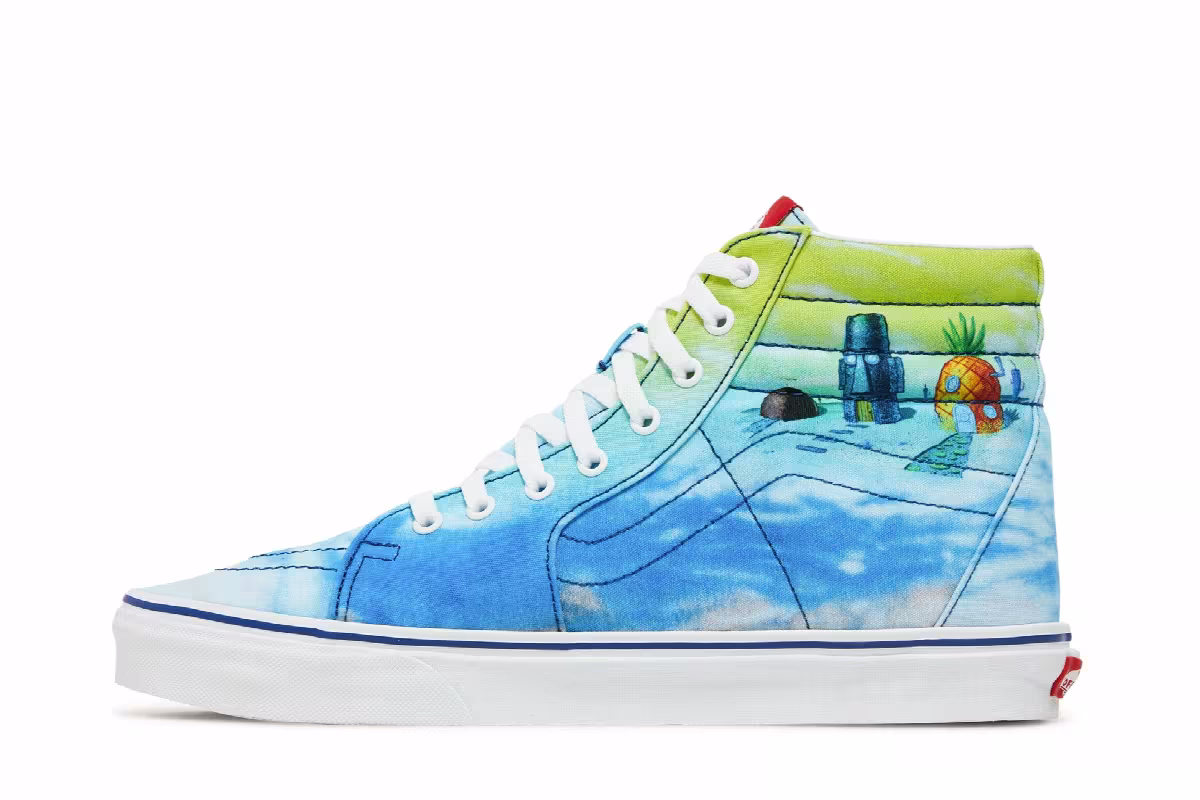 SpongeBob SquarePants x Vans Sk8-Hi 38 DX Imaginaaation, view 4
