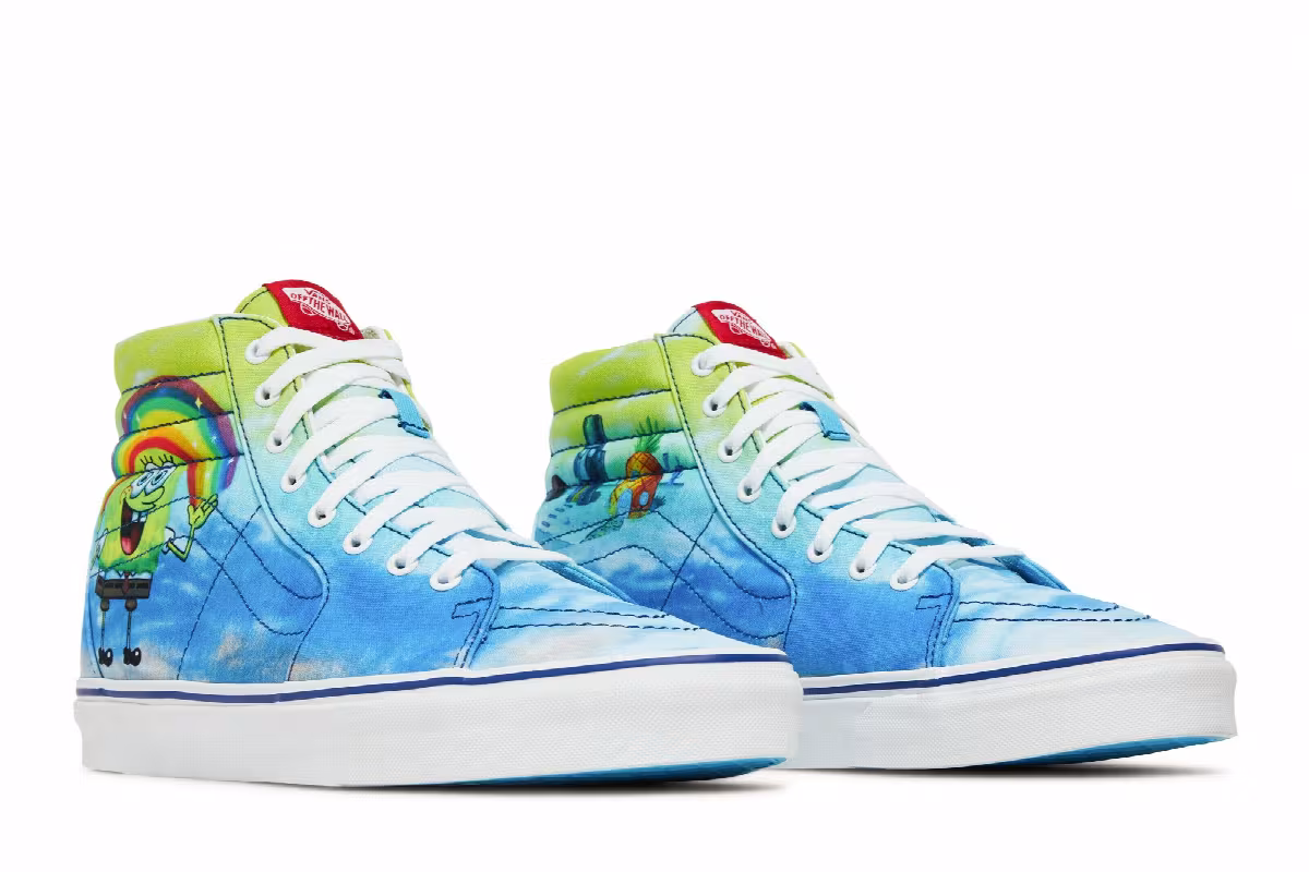 SpongeBob SquarePants x Vans Sk8-Hi 38 DX Imaginaaation, view 9
