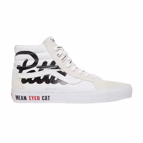 Patta x Vans Vault Sk8-Hi Reissue VLT LX 'Mean Eyed Cat - White'