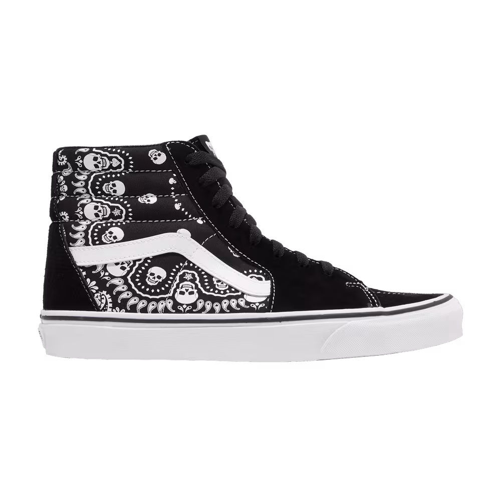 Vans Sk8-Hi Bandana - Black