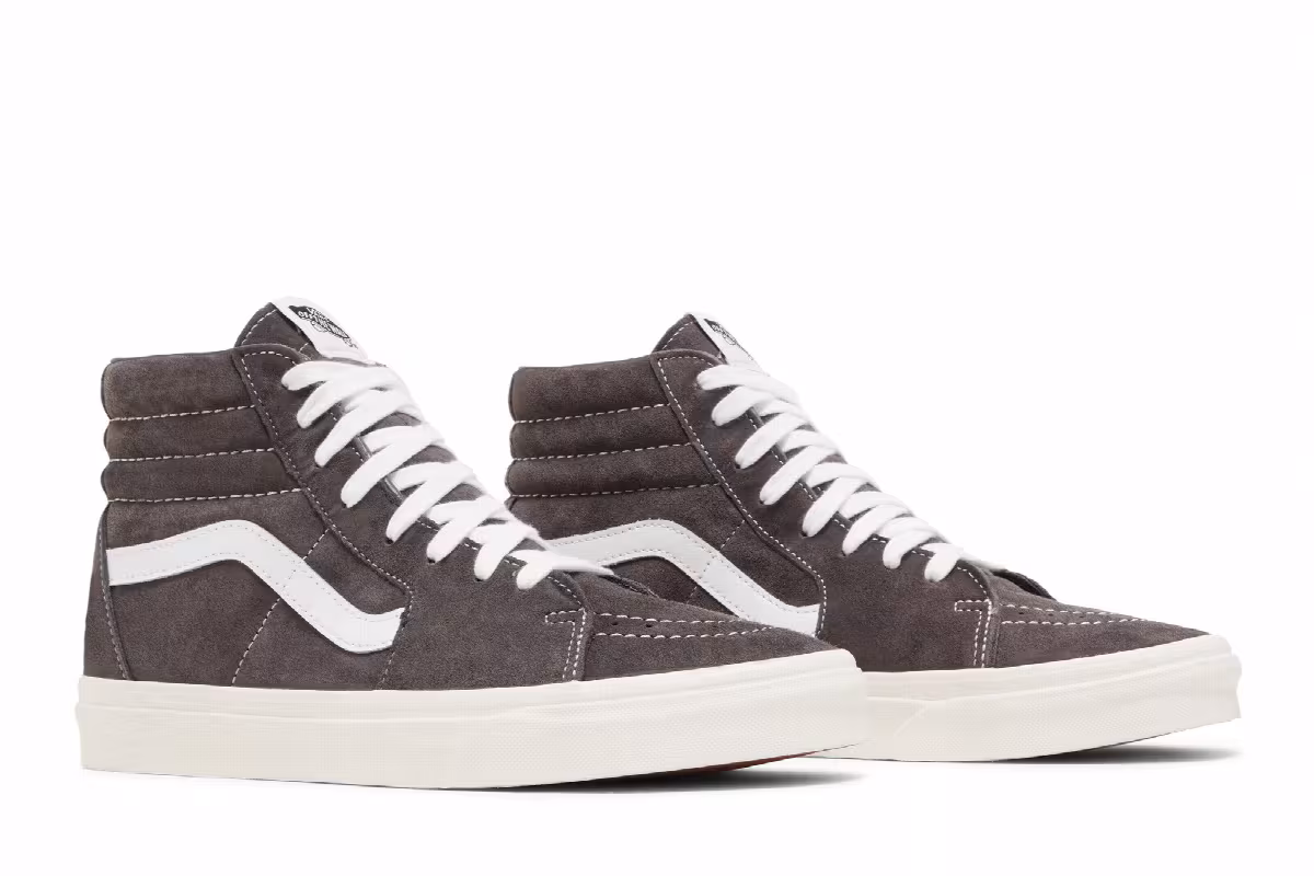 Vans Sk8-Hi Pig Suede - Rabbit, view 9