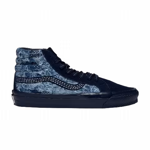 FDMTL x Vans OG Sk8-Hi LX 'Distressed Indigo'
