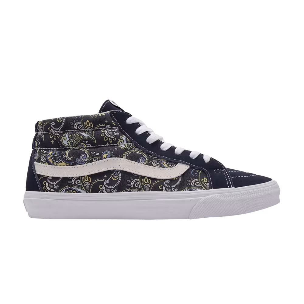 Vans Sk8-Mid Reissue Paisley - Dress Blues