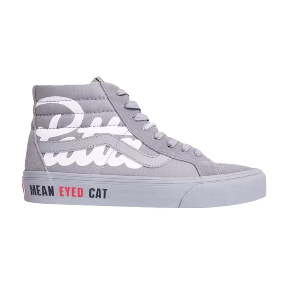 Patta x Vans Vault Sk8-Hi Reissue VLT LX Mean Eyed Cat - Frost Grey