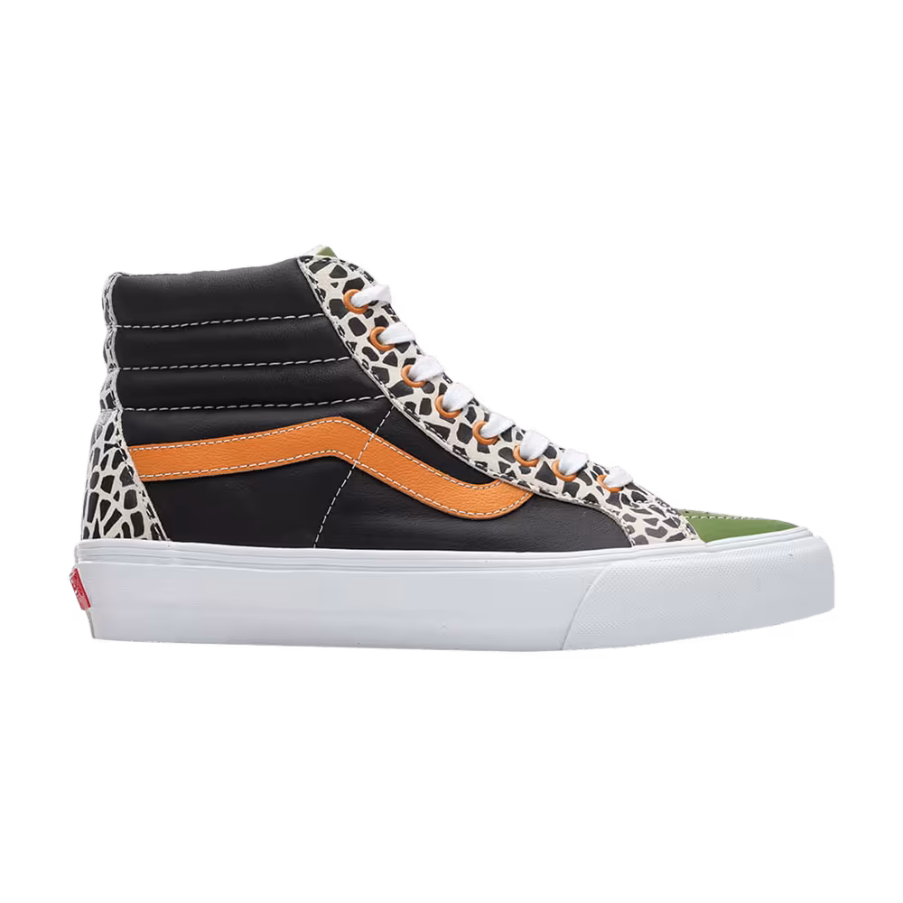 Vans Sk8-Hi Reissue EF VLT LX Animal Print - Cactus Black