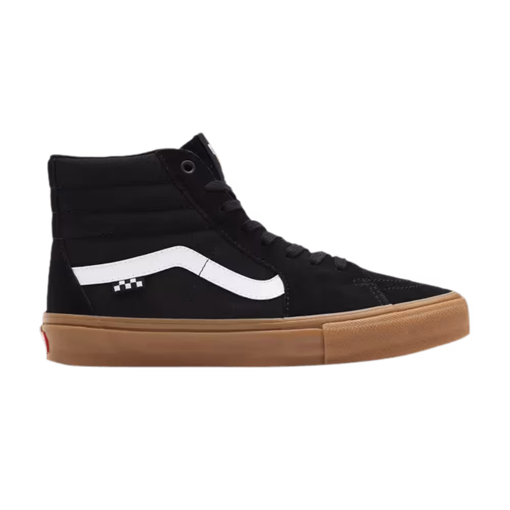 Vans Skate Sk8-Hi Checkerboard - Black Gum