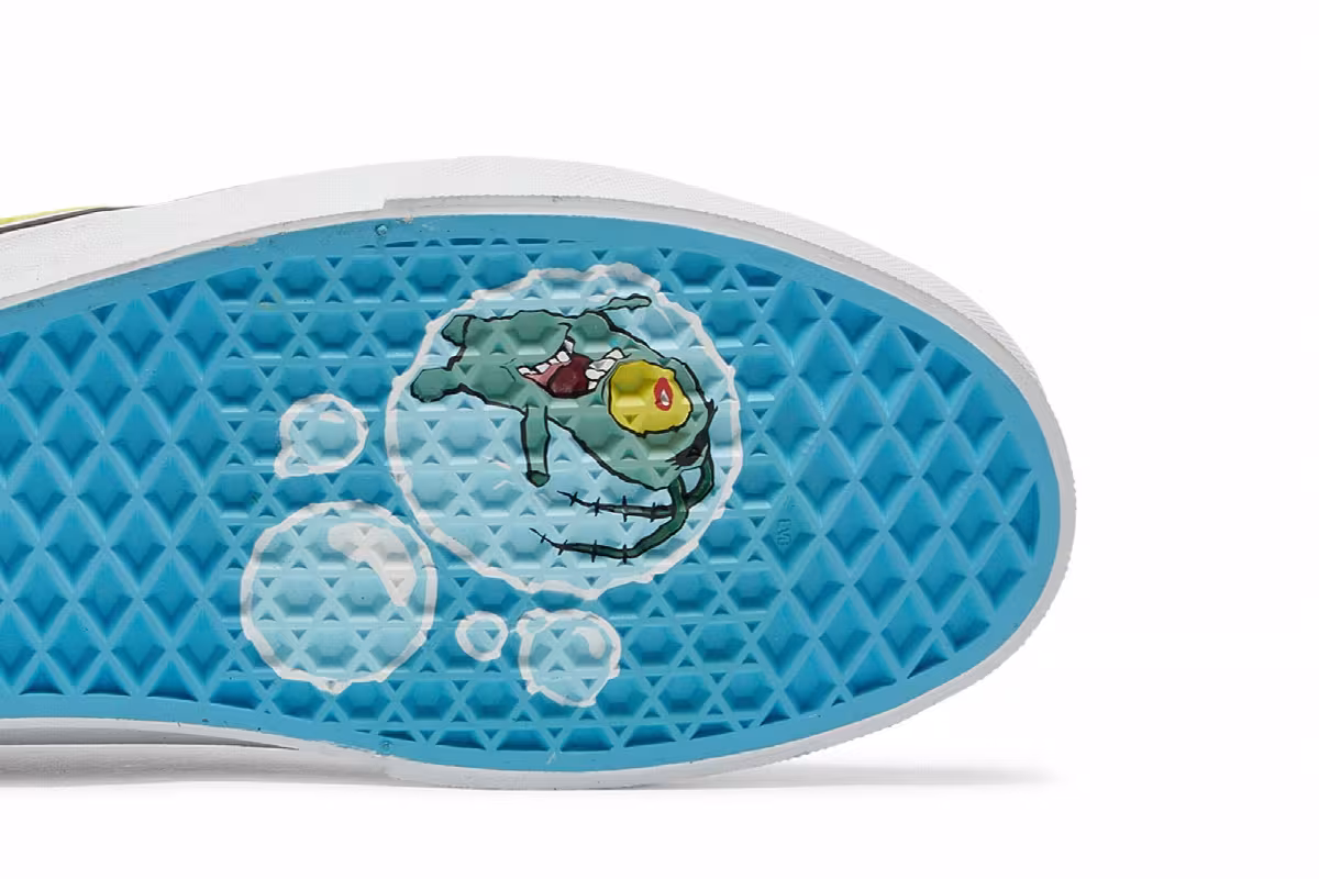 SpongeBob SquarePants x Vans Old Skool Smile Patch, view 6