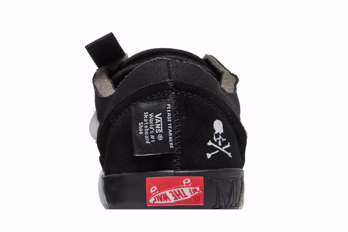 END. x Mastermind Japan x Vans Old Skool Black, view 8