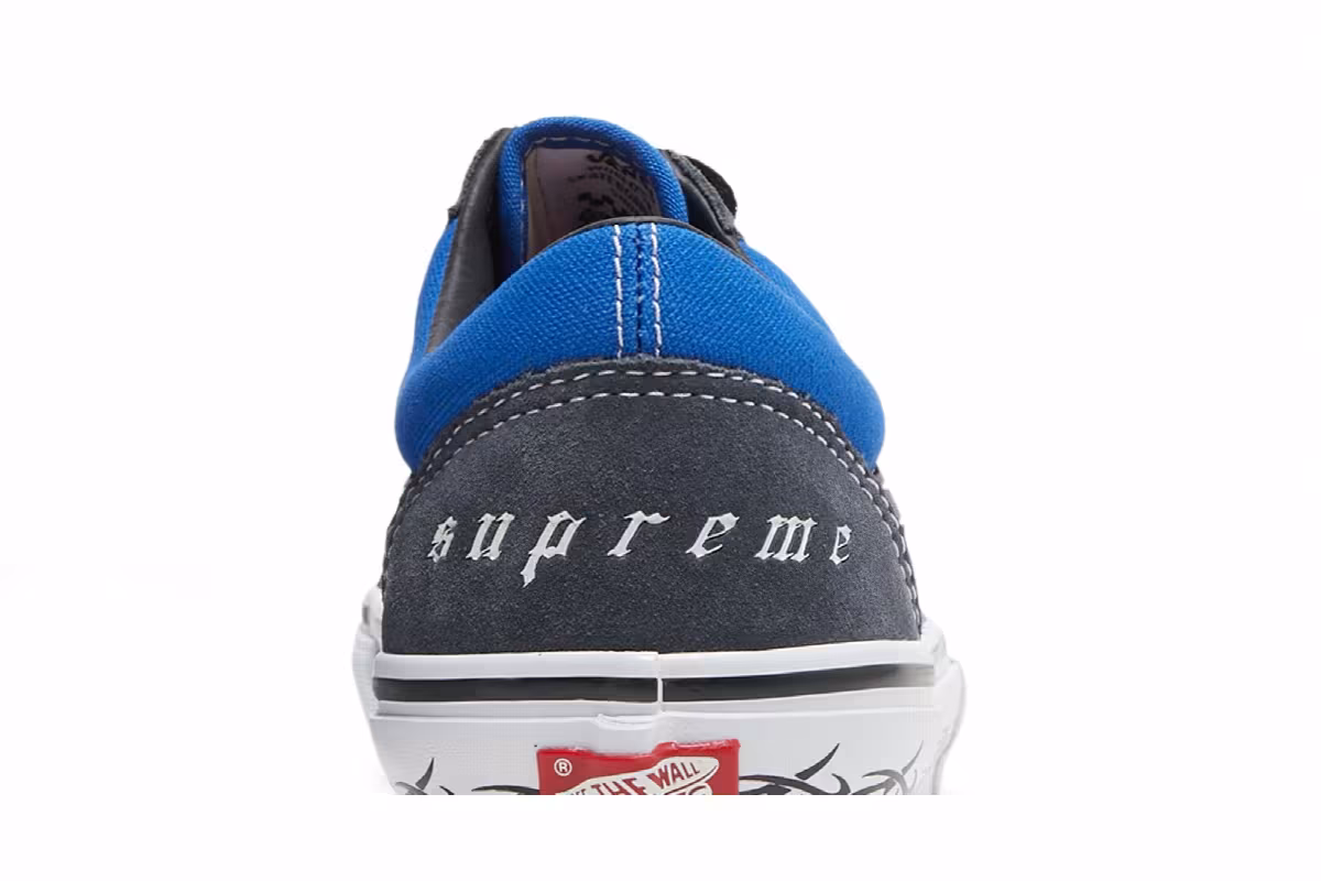 Supreme x Vans Old Skool Barbed Wire - Royal, view 8