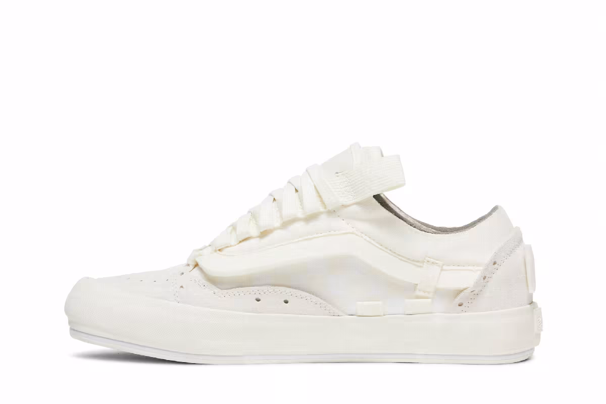 END. x Mastermind Japan x Vans Old Skool White, view 4
