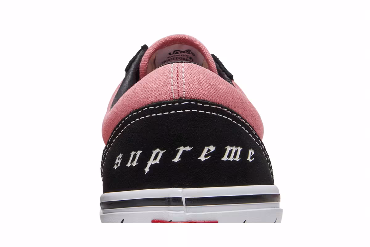 Supreme x Vans Old Skool Barbed Wire - Pink, view 8