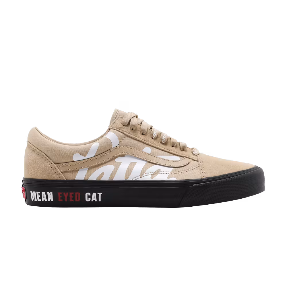 Patta x Vans Old Skool VLT LX Mean Eyed Cat - Almond Buff