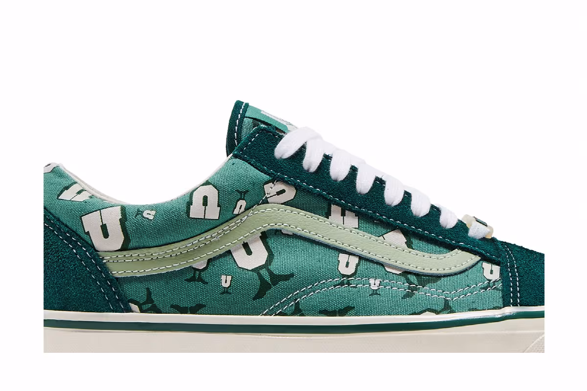 Undefeated x Vans OG Old Skool LX U-Man - Bistro Green, view 3
