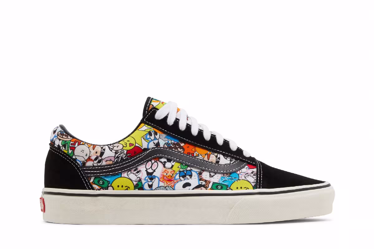 atmos x Vans Old Skool Emoji, view 2