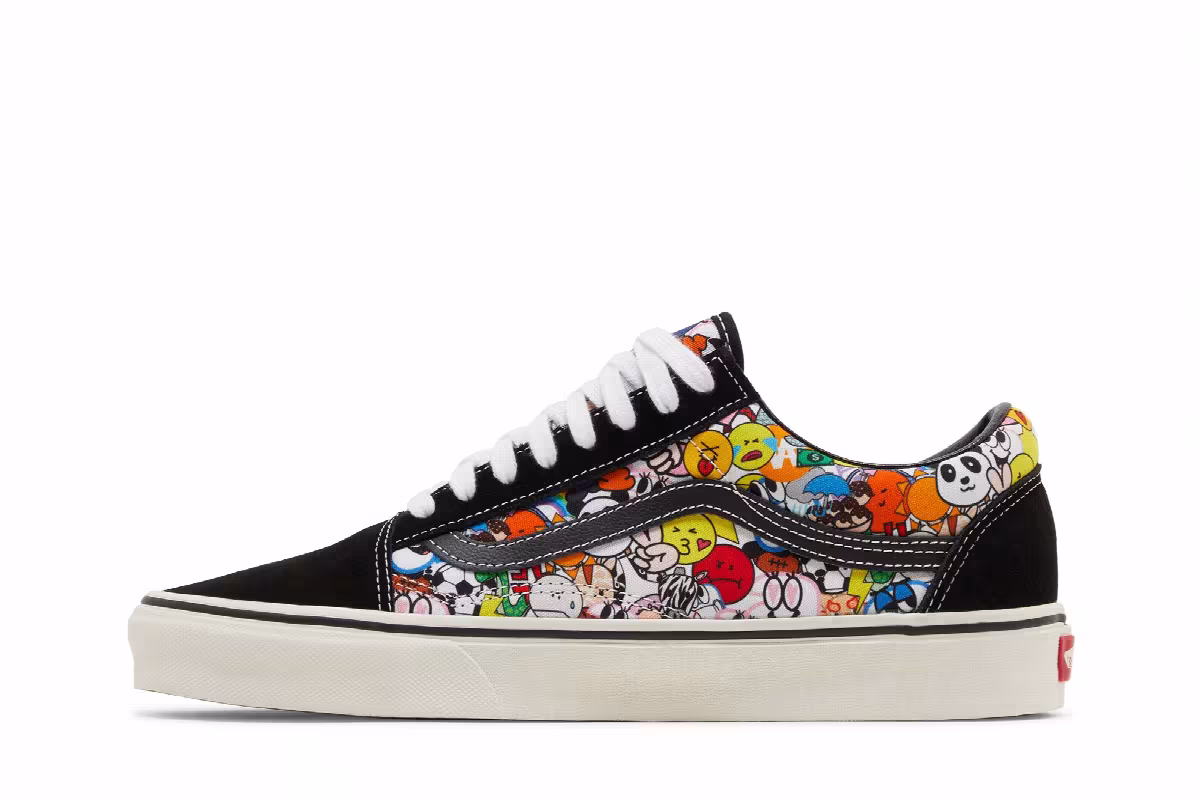 atmos x Vans Old Skool Emoji, view 4