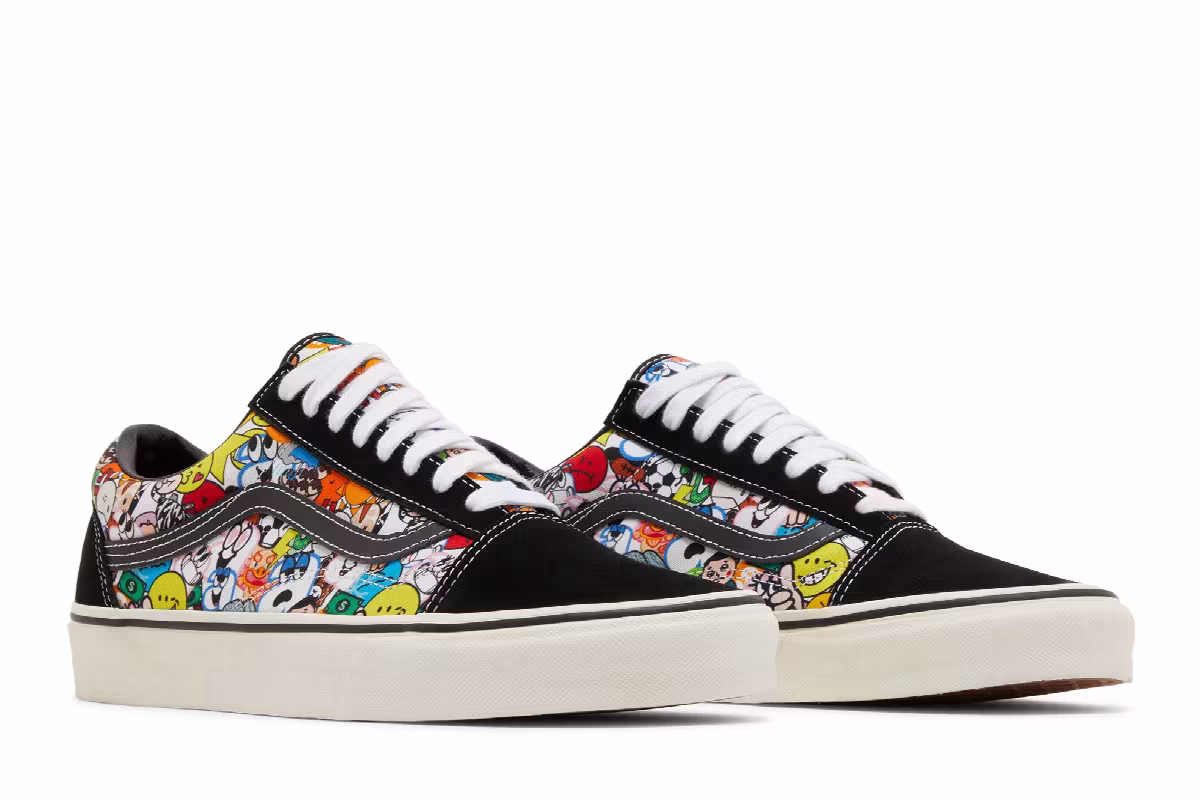 atmos x Vans Old Skool Emoji, view 9