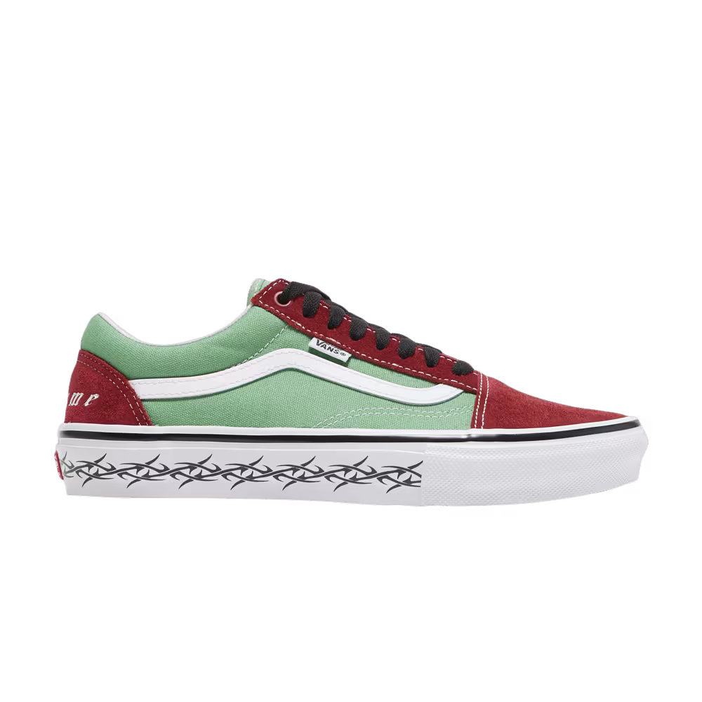 Supreme x Vans Old Skool Barbed Wire - Green
