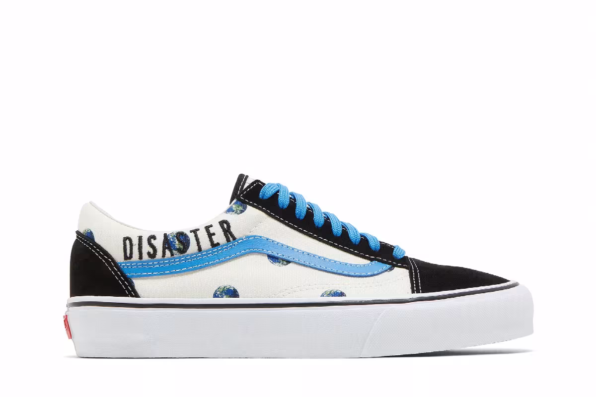 Cali Thornhill Dewitt x Vans Vault Old Skool LX Black Social Disaster, view 2