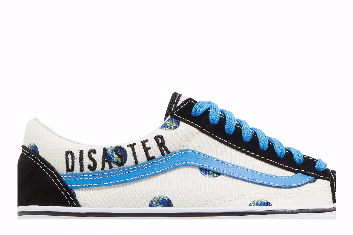 Cali Thornhill Dewitt x Vans Vault Old Skool LX Black Social Disaster, view 3