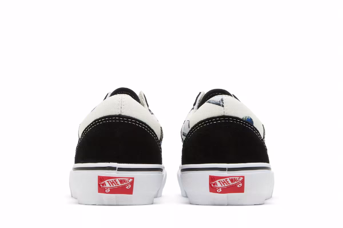 Cali Thornhill Dewitt x Vans Vault Old Skool LX Black Social Disaster, view 7