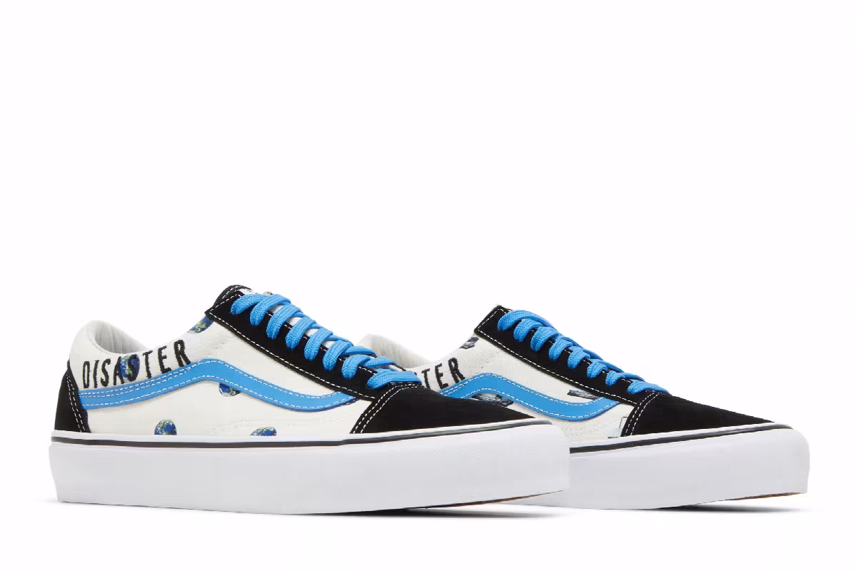 Cali Thornhill Dewitt x Vans Vault Old Skool LX Black Social Disaster, view 9
