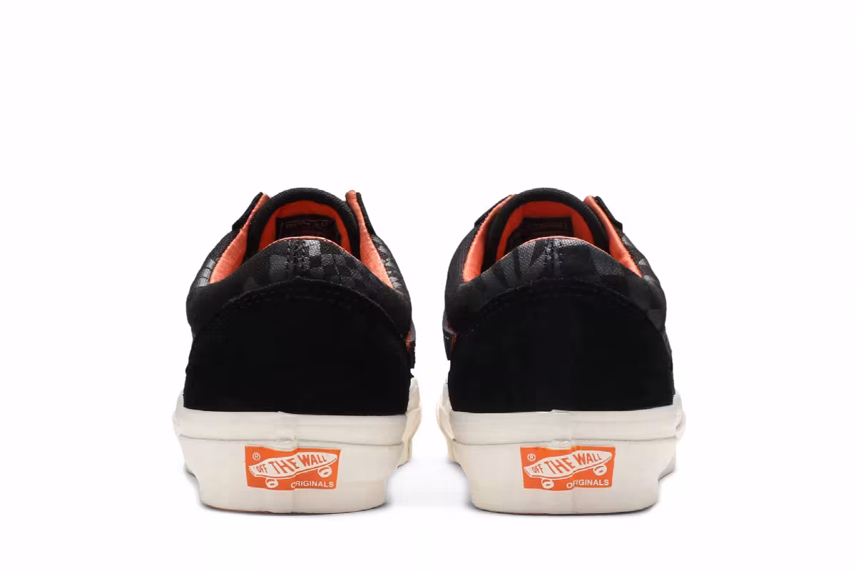 Porter-Yoshida & Co. x Vans OG Old Skool LX Floral Checkerboard - Black, view 7