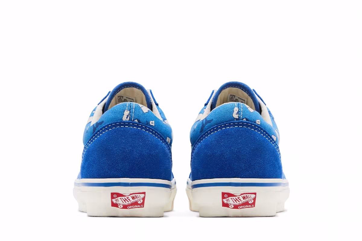 Undefeated x Vans OG Old Skool LX U-Man - Blue Lolite, view 7