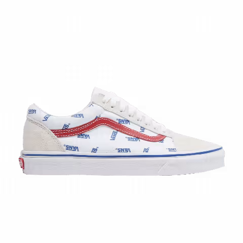 Vans Old Skool 'All Over Logo - White'
