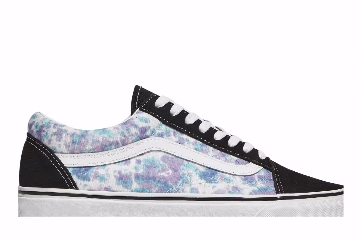 Vans Old Skool English Lavender - Tie Dye, view 3