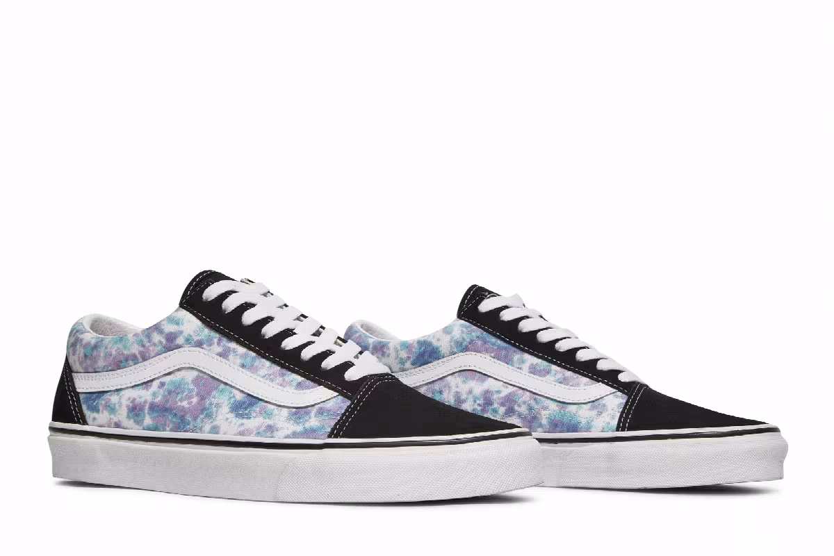 Vans Old Skool English Lavender - Tie Dye, view 9