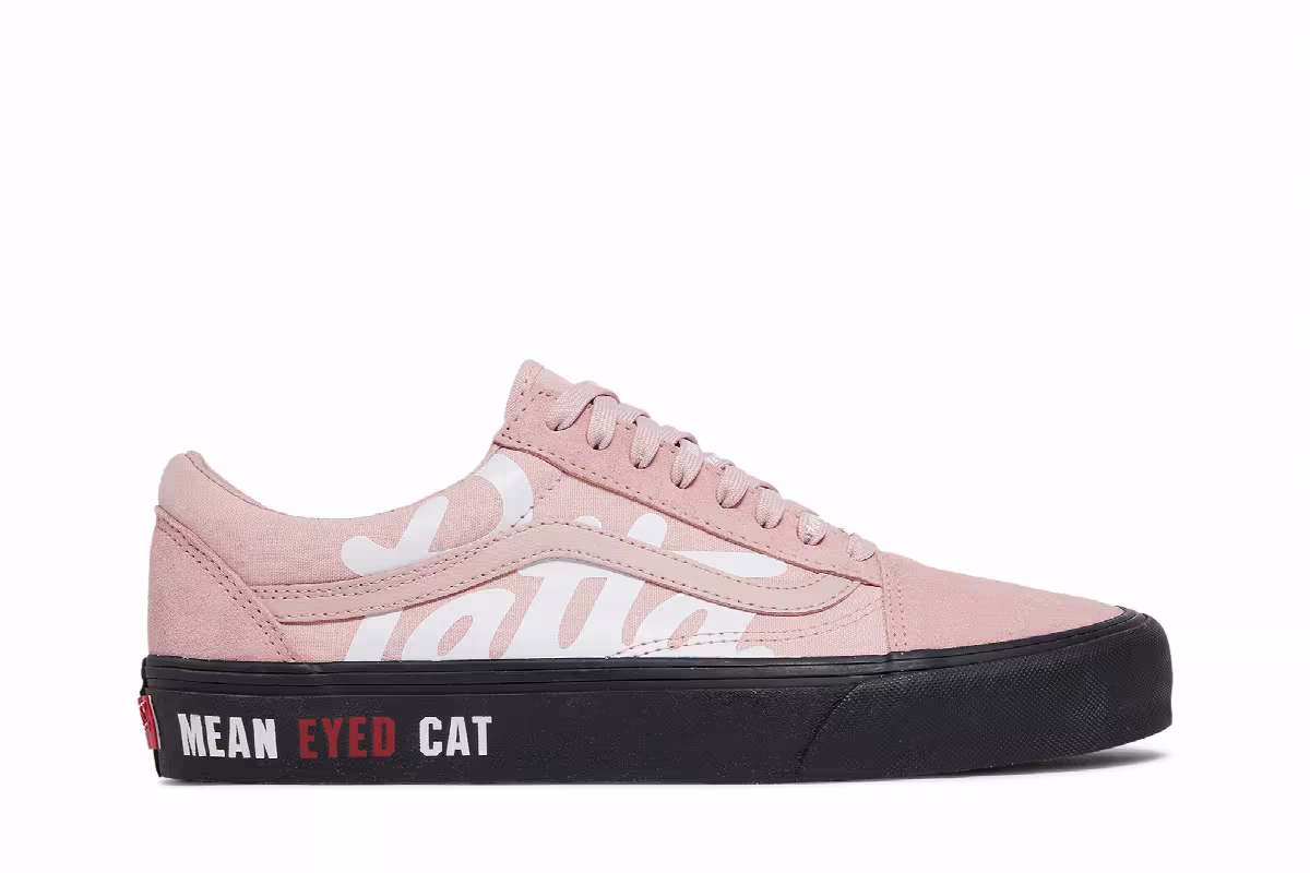 Patta x Vans Old Skool VLT LX Mean Eyed Cat - Silver Pink, view 2