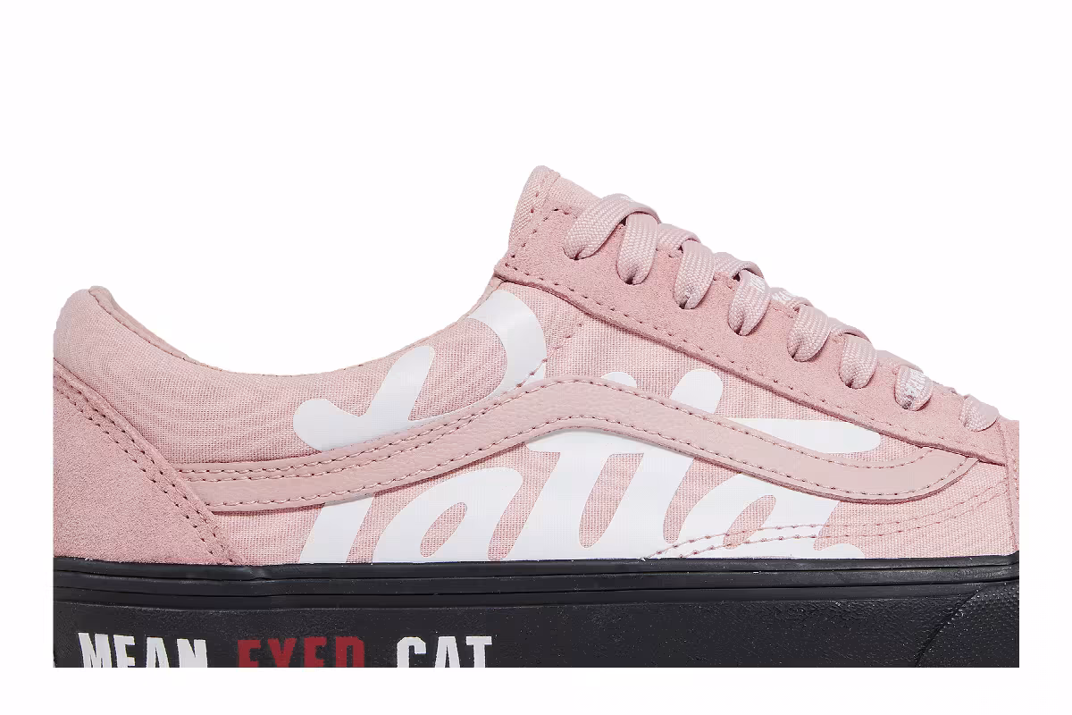 Patta x Vans Old Skool VLT LX Mean Eyed Cat - Silver Pink, view 3