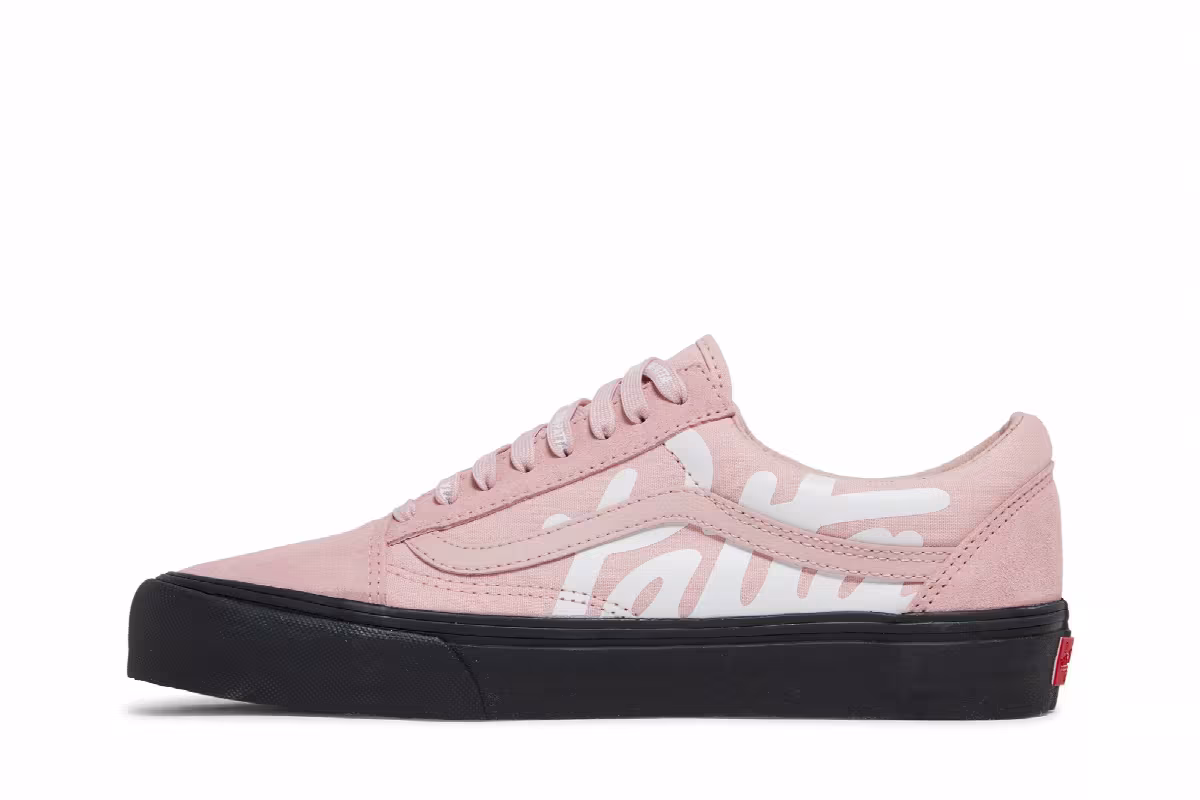 Patta x Vans Old Skool VLT LX Mean Eyed Cat - Silver Pink, view 4