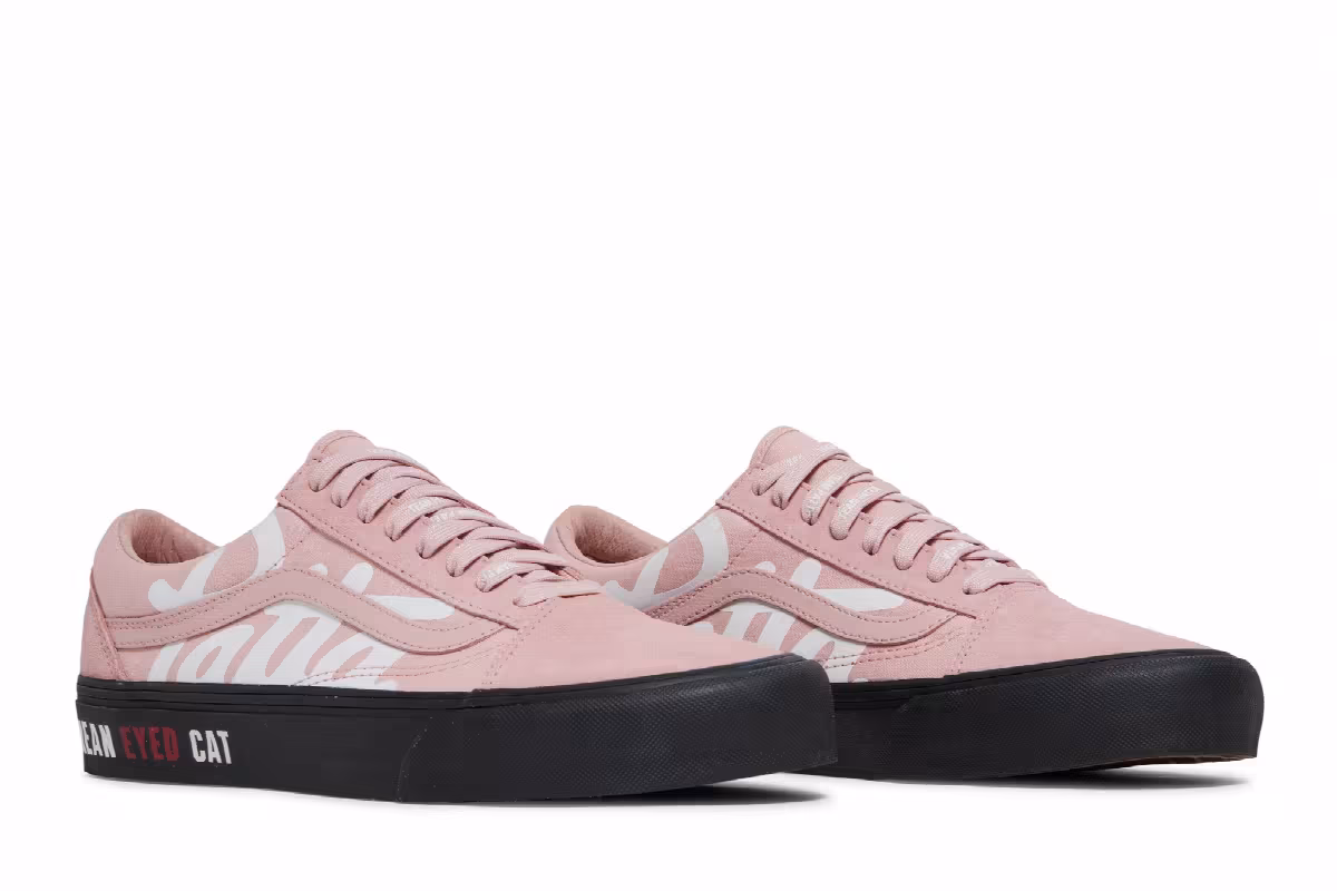 Patta x Vans Old Skool VLT LX Mean Eyed Cat - Silver Pink, view 9